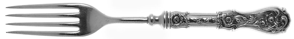 Glenrose (Silverplate, 1908) Hollow Handle Fork by Oneida Silver-1