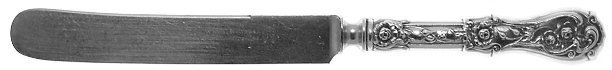 Glenrose (Silverplate, 1908) Old French Hollow Knife with Bolster by Oneida Silver-1