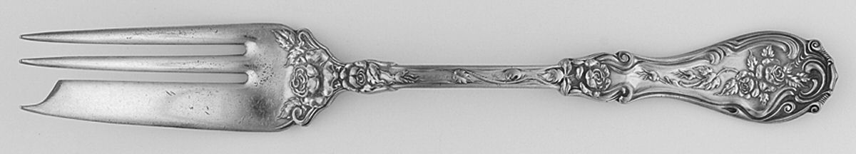 Glenrose (Silverplate, 1908) Individual Pie Fork by Oneida Silver-1