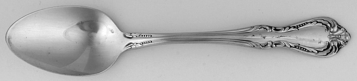 Glenrose-Woodcliff (Sterling, 1959) Teaspoon by Oneida Silver-1