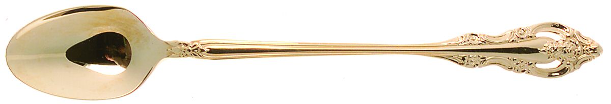 Golden Artistry (Gold Electroplate) Iced Tea Spoon by Oneida Silver-1