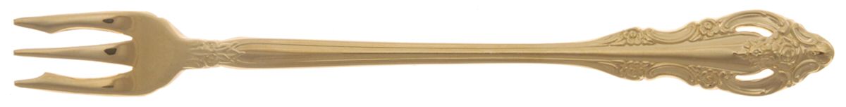Golden Artistry (Gold Electroplate) Cocktail/Seafood Fork by Oneida Silver-1