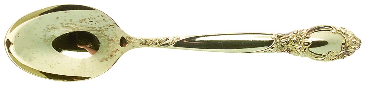 Golden Ballad-Country Lane (Gold Electroplate) Place/Oval Soup Spoon by Oneida Silver-1