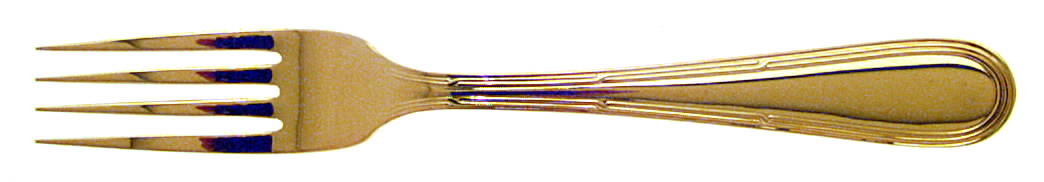 Golden Becket (Gold Electroplate) Fork by Oneida Silver-1