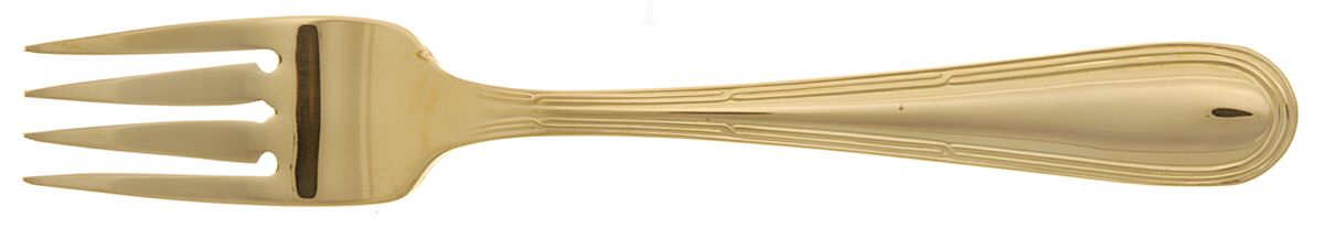 Golden Becket (Gold Electroplate) Individual Salad Fork by Oneida Silver-1