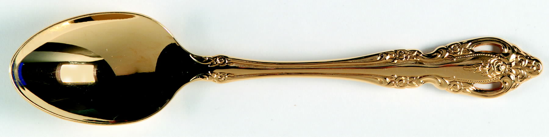 Golden Brahms (Gold Electroplate) Teaspoon by Oneida Silver-1
