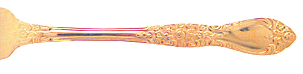 Golden Carolina (Gold Electroplate) Fork by Oneida Silver-1