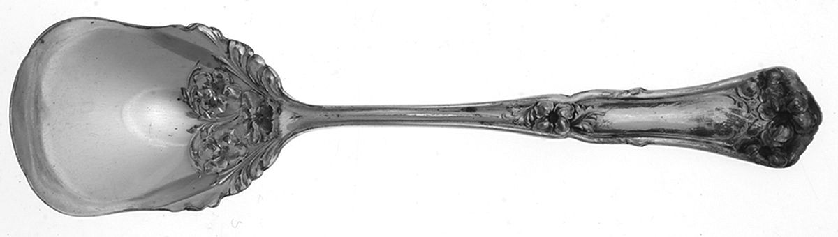 Godetia (Silverplate) Sugar Spoon by Oneida Silver-1