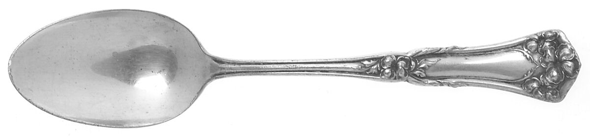 Godetia (Silverplate) Teaspoon by Oneida Silver-1