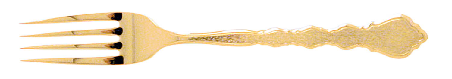 Golden Duet (Gold Electroplate) Fork by Oneida Silver-1