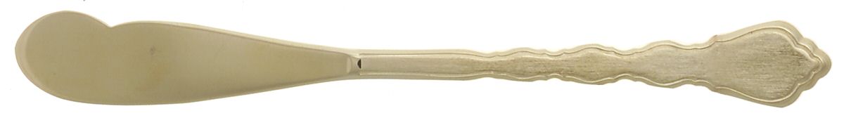 Golden Duet (Gold Electroplate) Flat Handle Butter Spreader by Oneida Silver-1