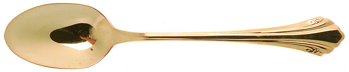 Golden Enchantment (Gold Electroplate, 1986) Demitasse Spoon by Oneida Silver-1