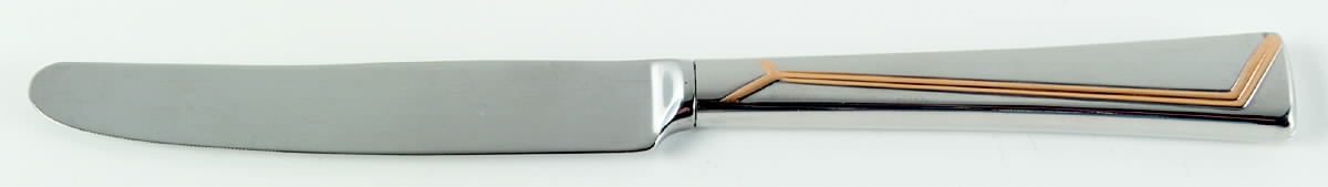 Golden Era (Stainless-Gold Accent) New French Hollow Knife by Oneida Silver-1