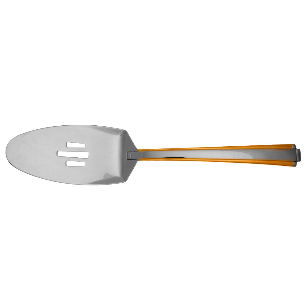 Golden Etage (Stainls, Gold Accent) Pierced All Stainless Pie Server by Oneida Silver-1