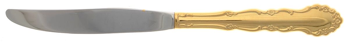 Golden Flirtation (Gold Electroplate) Modern Hollow Knife by Oneida Silver-1
