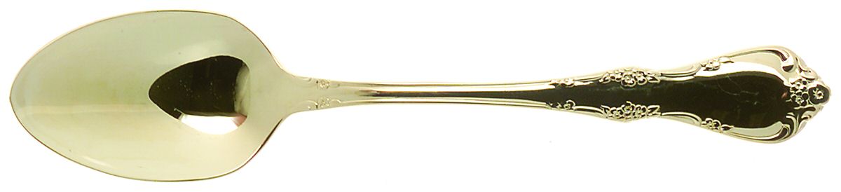Golden Fredericksburg (Gold Electroplate) Teaspoon by Oneida Silver-1