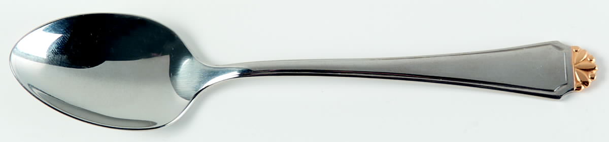 Golden Henley-Group I (Stainless, Gold Accent) Teaspoon by Oneida Silver-1
