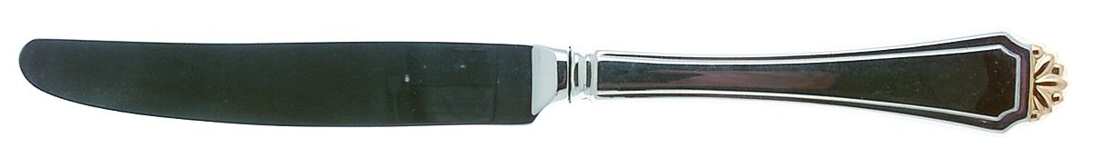 Golden Henley-Group I (Stainless, Gold Accent) New French Hollow Knife by Oneida Silver-1