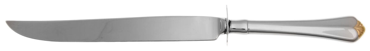 Golden Juilliard (Stainless, Gold Accent) Carving Knife Small with Stainless Blade HC by Oneida Silver-1