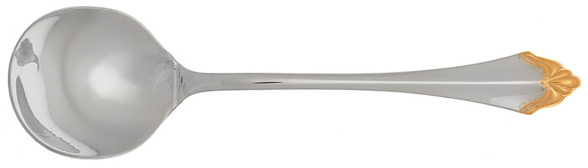 Golden Kenwood-Group I (Stainless-Gold) Spoon-Soup/Round Bowl (G) HC by Oneida Silver-1