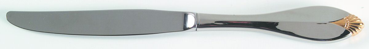 Golden Kingswood (Stainless, Gold Accent) Modern Hollow Knife by Oneida Silver-1