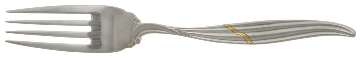 Golden Mansion (Stainless) Fork by Oneida Silver-1