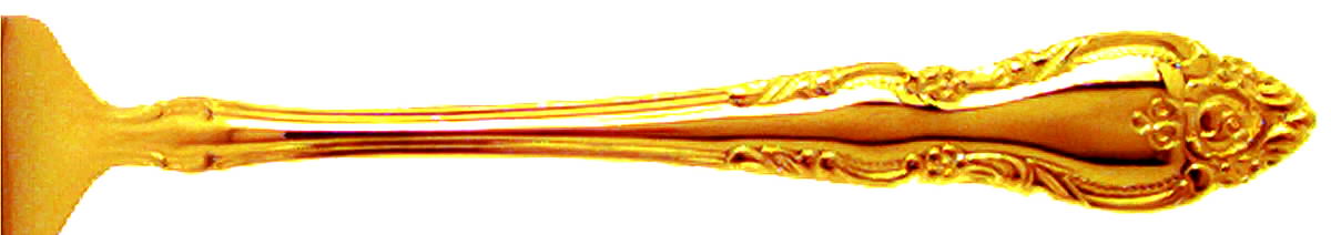 Golden Malmaison (Gold Electroplate) Fork by Oneida Silver-1