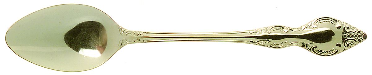 Golden Natchez (Gold Electroplate) Teaspoon by Oneida Silver-1