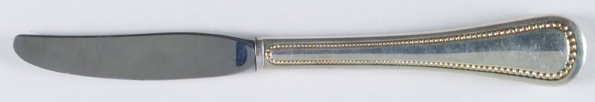 Golden Patrician (Silverplate, Gold Accent) Hollow Handle Youth Knife by Oneida Silver-1