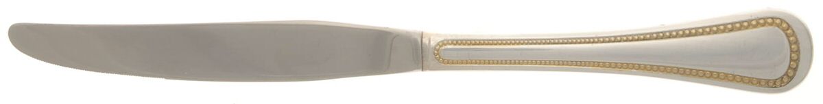 Golden Patrician (Silverplate, Gold Accent) Modern Hollow Knife by Oneida Silver-1