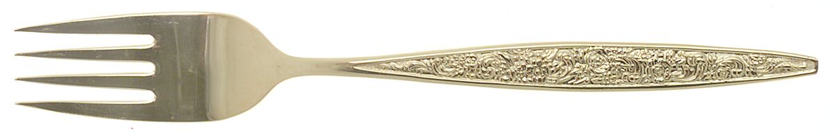 Golden Tangier (Gold Electroplate) Individual Salad Fork by Oneida Silver-1