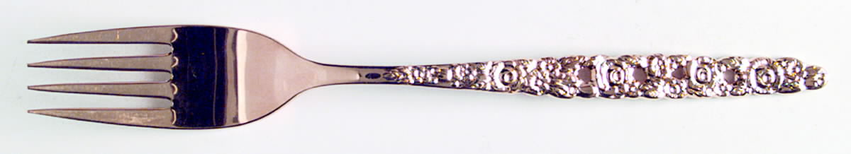 Golden Valentine (Gold Electroplate) Fork by Oneida Silver-1