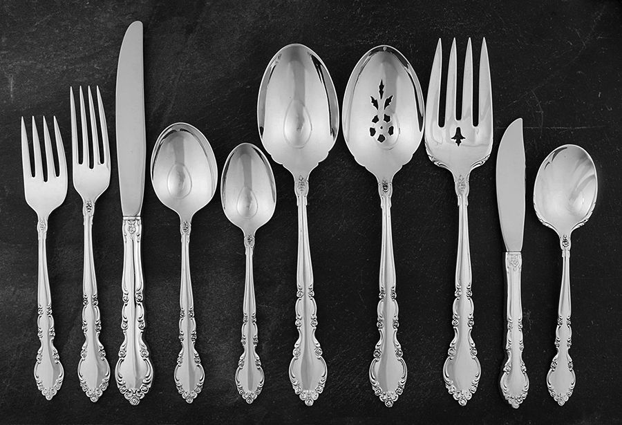 Grandeur (Sterling, 1960) 45 Piece Place Size Starter Set by Oneida Silver-1