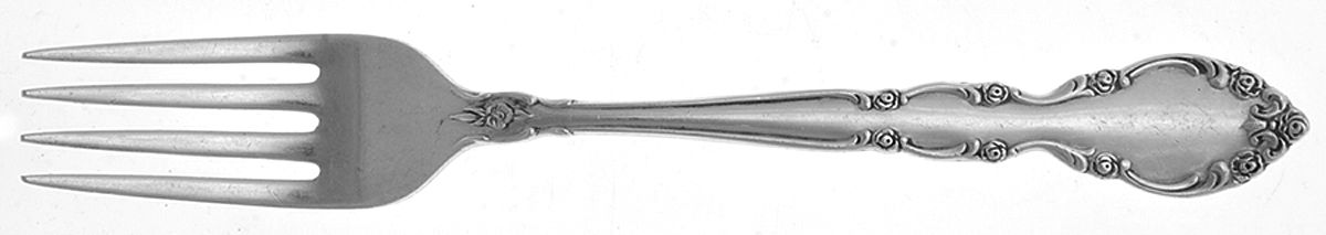 Grandeur (Sterling, 1960) Youth Fork by Oneida Silver-1