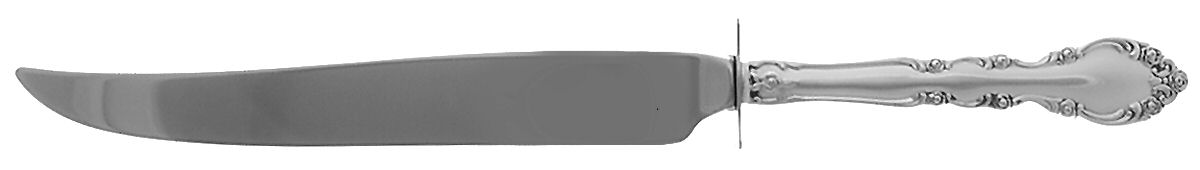 Grandeur (Sterling, 1960) Small Steak Carving Knife with Stainless Blade by Oneida Silver-1