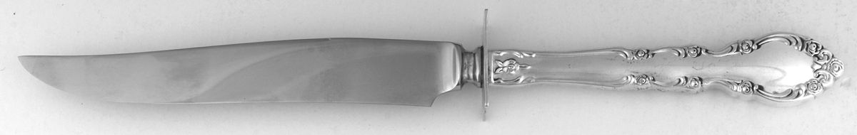 Grandeur (Sterling, 1960) Small Carving Knife W/Sterling Guard by Oneida Silver-1