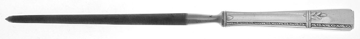 Grenoble (Silverplate, 1938) Small Steel Rod Sharpener Knife by Oneida Silver-1