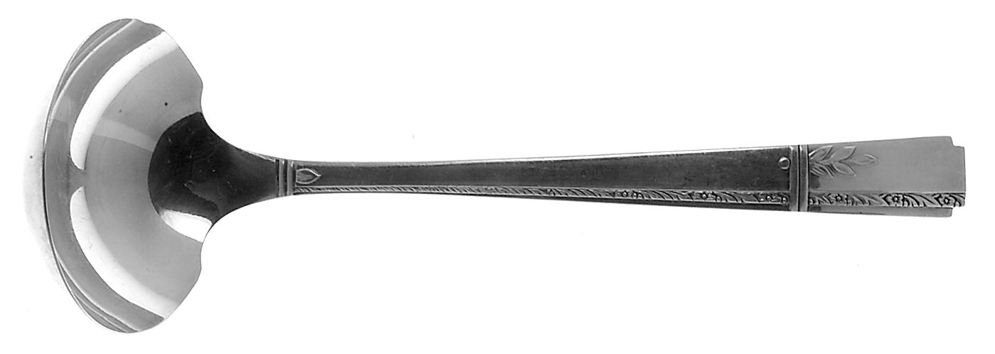 Grenoble (Silverplate, 1938) Solid Gravy Ladle by Oneida Silver-1