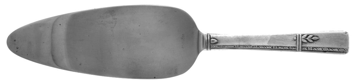 Grenoble (Silverplate, 1938) Pie Server with Stainless Blade by Oneida Silver-1
