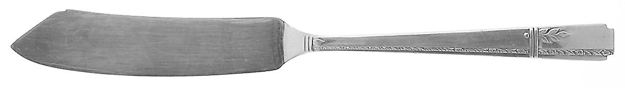 Grenoble (Silverplate, 1938) Large Flat Handle Master Butter Knife by Oneida Silver-1