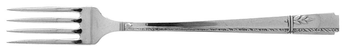 Grenoble (Silverplate, 1938) Grille Fork (Viande) by Oneida Silver-1