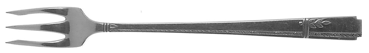 Grenoble (Silverplate, 1938) Short Handle Pickle/Olive Fork by Oneida Silver-1