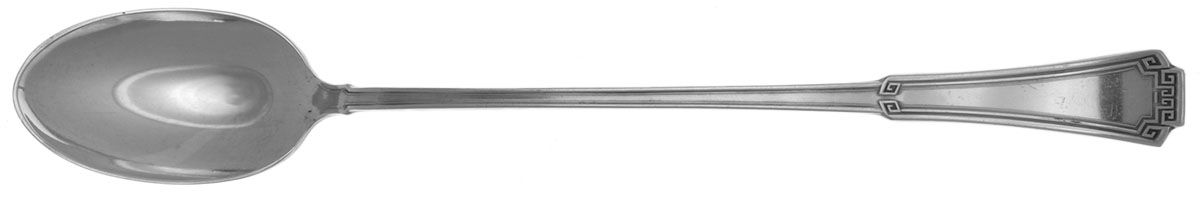 Grecian (Silverplate, 1915) Iced Tea Spoon by Oneida Silver-1