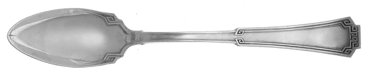 Grecian (Silverplate, 1915) Fruit/Orange Spoon by Oneida Silver-1