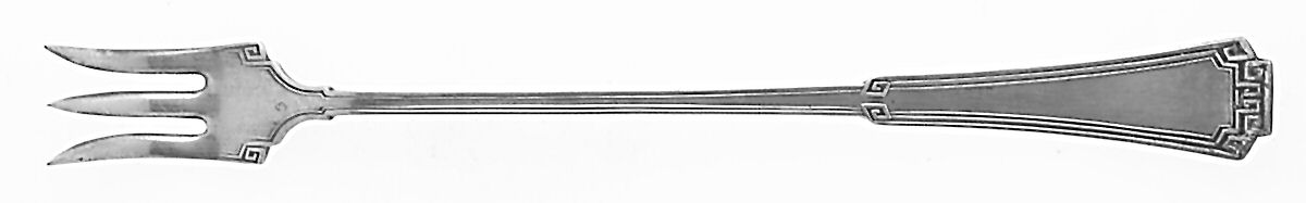 Grecian (Silverplate, 1915) Cocktail/Seafood Fork by Oneida Silver-1