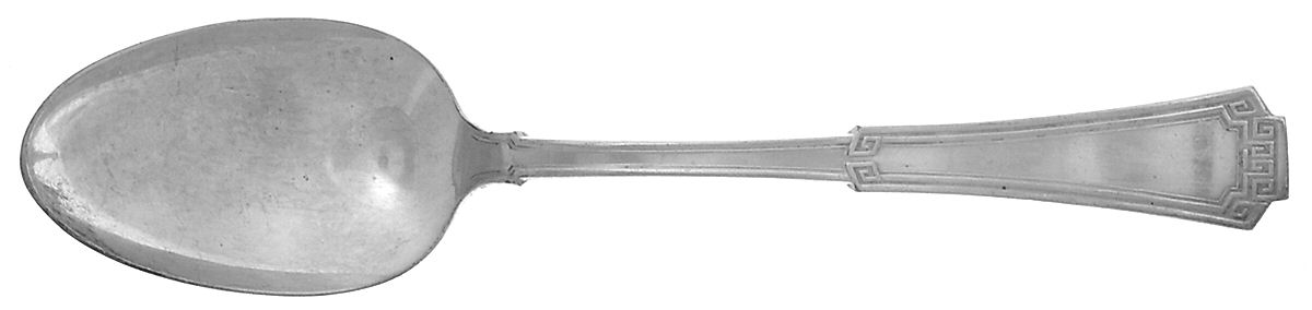 Grecian (Silverplate, 1915) Tablespoon (Serving Spoon) by Oneida Silver-1