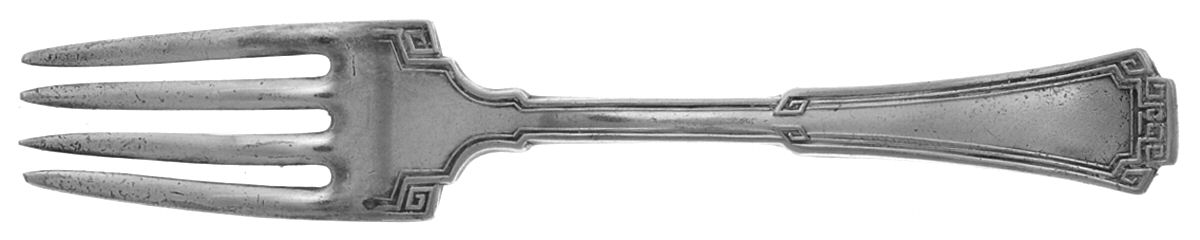 Grecian (Silverplate, 1915) Baby Fork by Oneida Silver-1