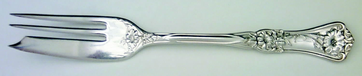 Grenoble-Gloria (Silverplate, 1906) Individual Pie Fork by Oneida Silver-1