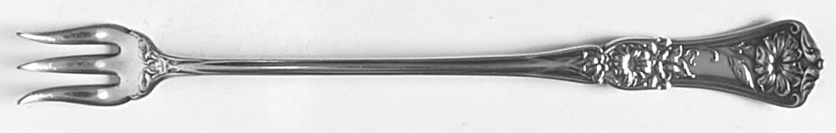 Grenoble-Gloria (Silverplate, 1906) Cocktail/Seafood Fork by Oneida Silver-1