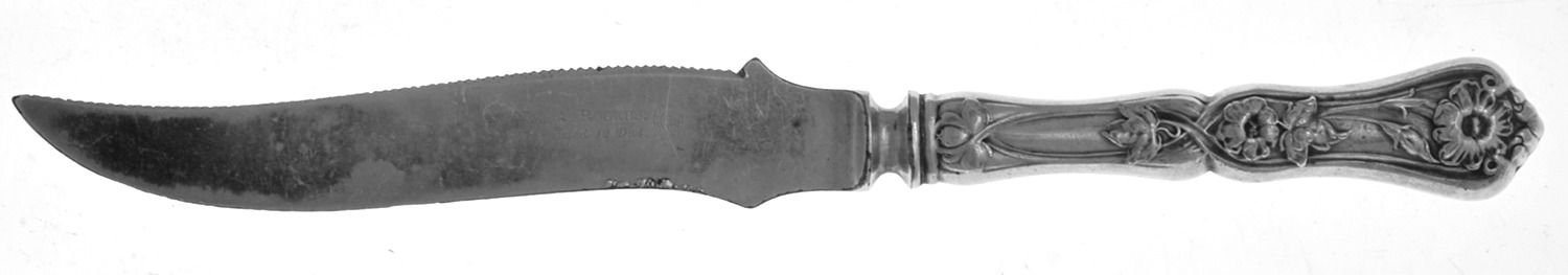 Grenoble-Gloria (Silverplate, 1906) Orange Knife with Silverplate Blade by Oneida Silver-1